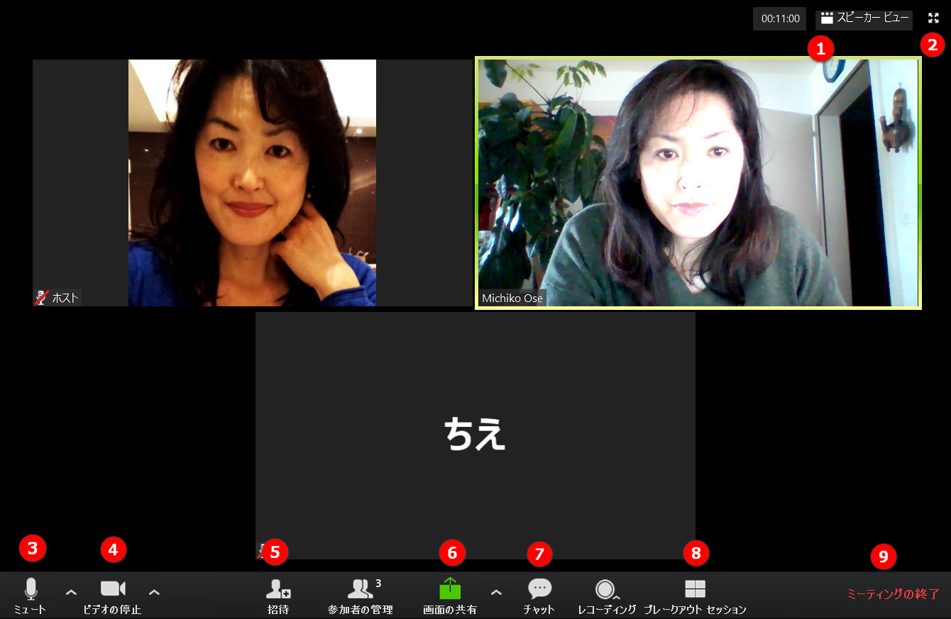 ミーティング画面の操作 ホスト編 Zoom革命 オンライン講座 オンラインサロン テレワーク リモートワーク のアップデート